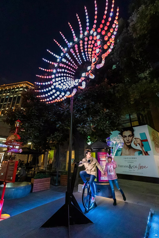 光影上海2019灯光艺术节点亮冬季夜上海topys活动