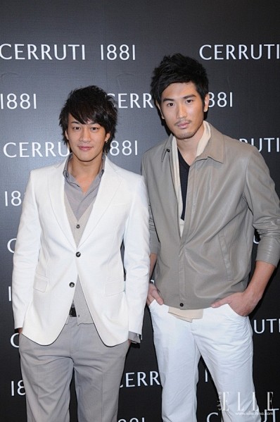 图集高以翔何润东出席cerruti1881春夏预览