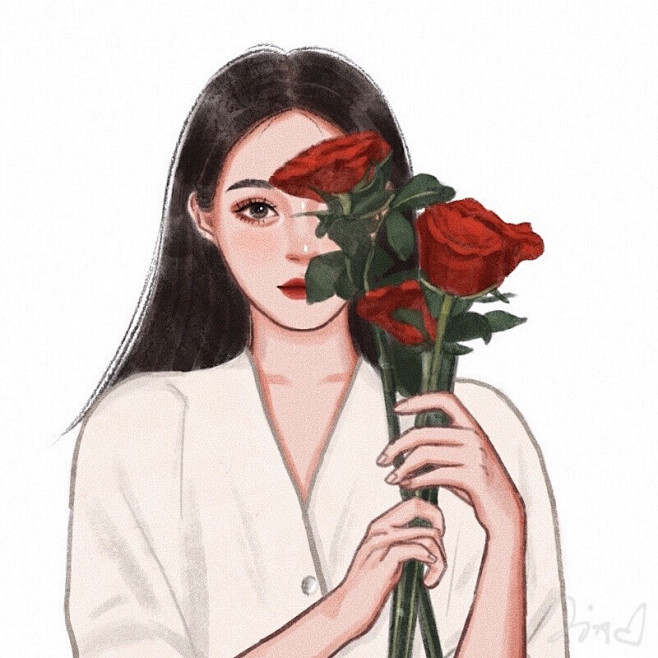 青柚1228从别致的七转采于2021-06-23 15:41:37手绘头像女头闺蜜头像