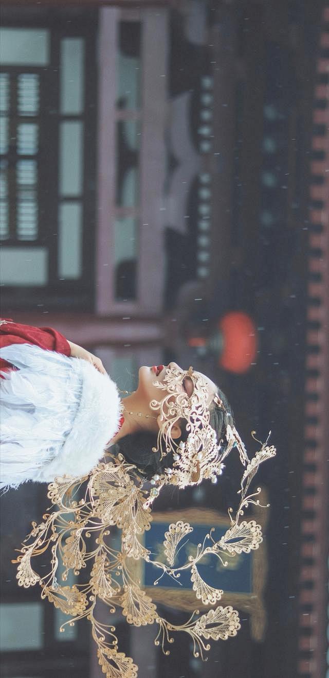 古风真人壁纸惊鸿一面