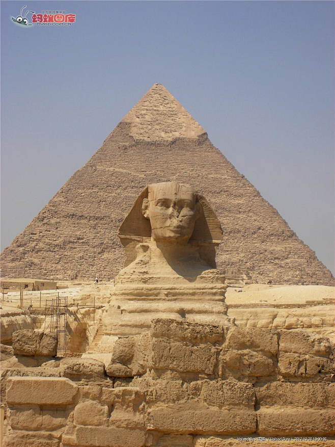 埃及胡夫金字塔图片素材