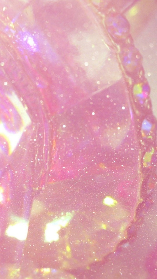 少女粉色亮晶晶壁纸