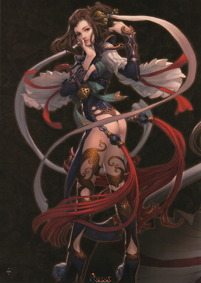 刘远作品集原画资源cg帮美术资源网