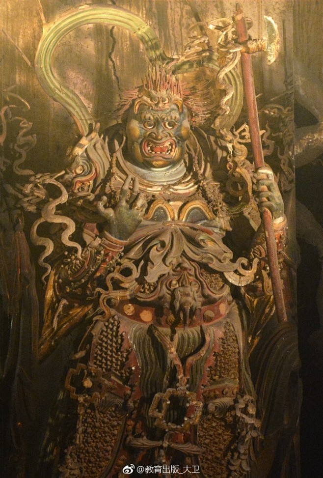 铁佛寺这组塑像绝对是另类中的另类真不知道明人是如何把二十四诸天