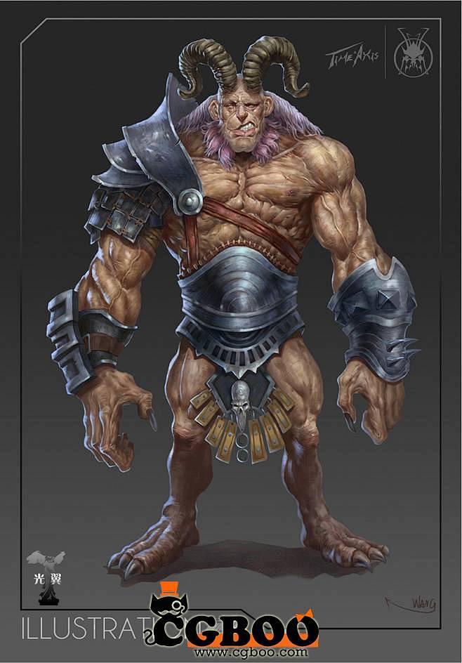 新提醒游戏资源超酷怪物原画设定欣赏原画设计教程cg帮美术资源网www