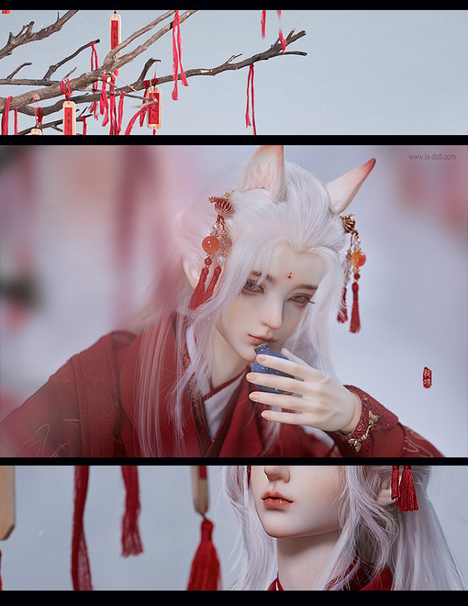 龙魂人形社二十八星宿心月狐全套裸娃bjd类sd官方正版原创古风淘宝网
