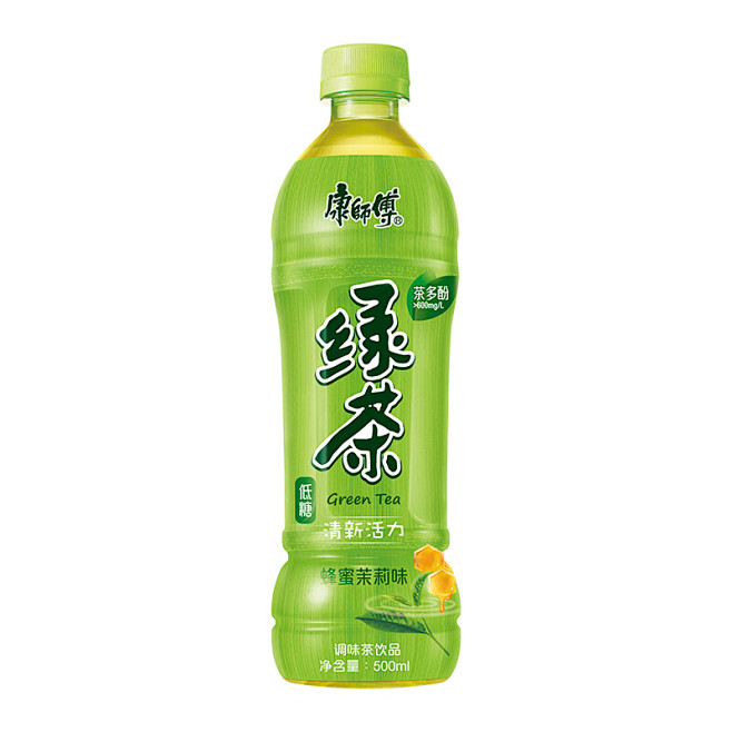 康师傅绿茶500ml15蜂蜜茉莉味低糖6瓶装茶饮料整箱淘宝网