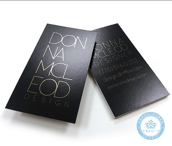 印名片 高档名片定制 300克铜版纸覆膜名片印刷 彩色商务名片-淘宝网