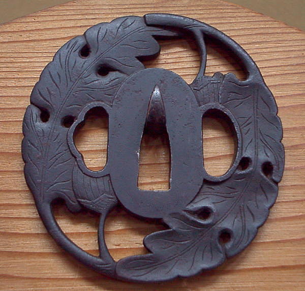 日本武士刀刀镡