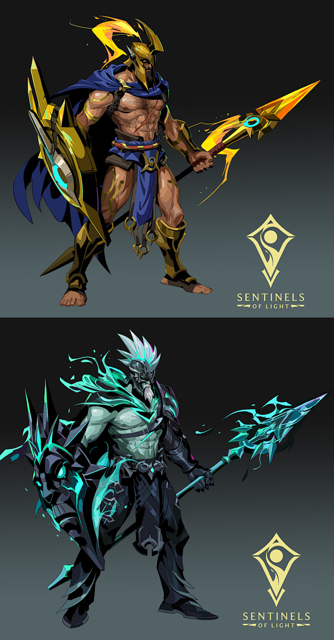 哨兵的崛起视觉小说插图潘森美国画师tbchoi画作