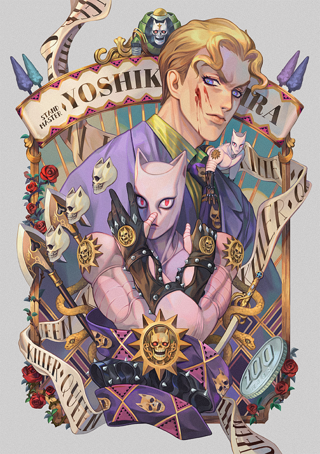 吉良吉影diamondisunbreakablehro的插画pixiv