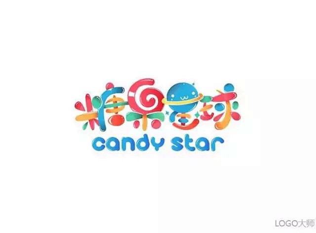 糖果品牌logo设计合集
