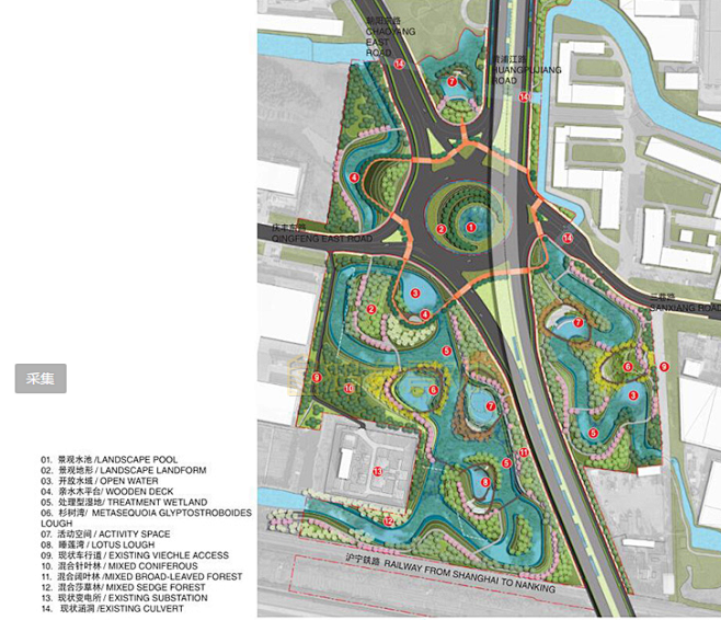 城市中心公園綠地景觀園林規劃設計綠化方案設計投標文本案列參考淘寶