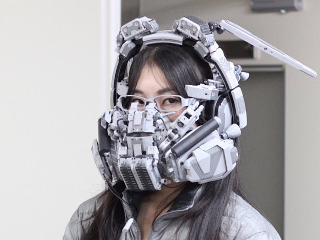 绘画参考机械科幻硬核面具来自beecg微博