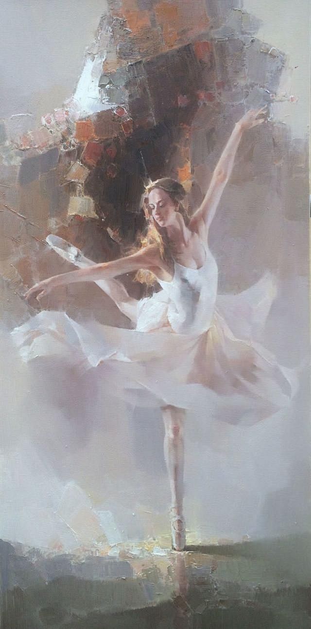 游祥龙油画作品深沉内敛灵动飘逸备受画界推崇美美哒