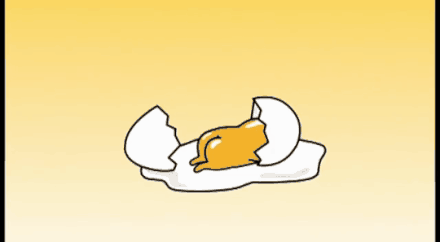 动画# #动图# #gudetama#.