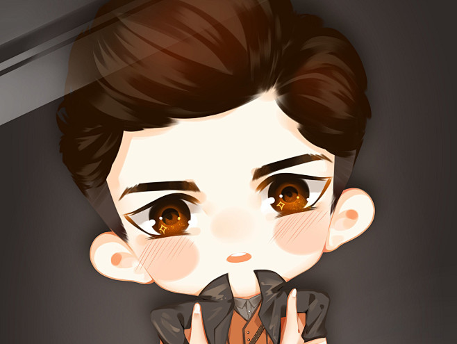 老九门张大佛爷q版壁咚壁纸来了