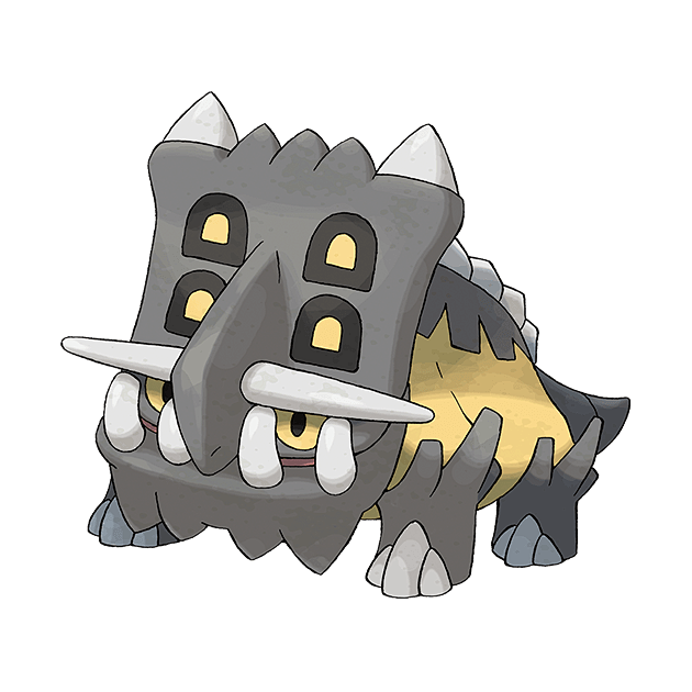 护城龙宝可梦图鉴theofficialpokémonwebsiteinchina脸部的骨头又大