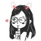 阳光插画~