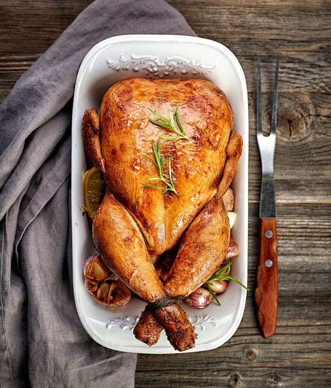 roasted chicken : roasted chicken