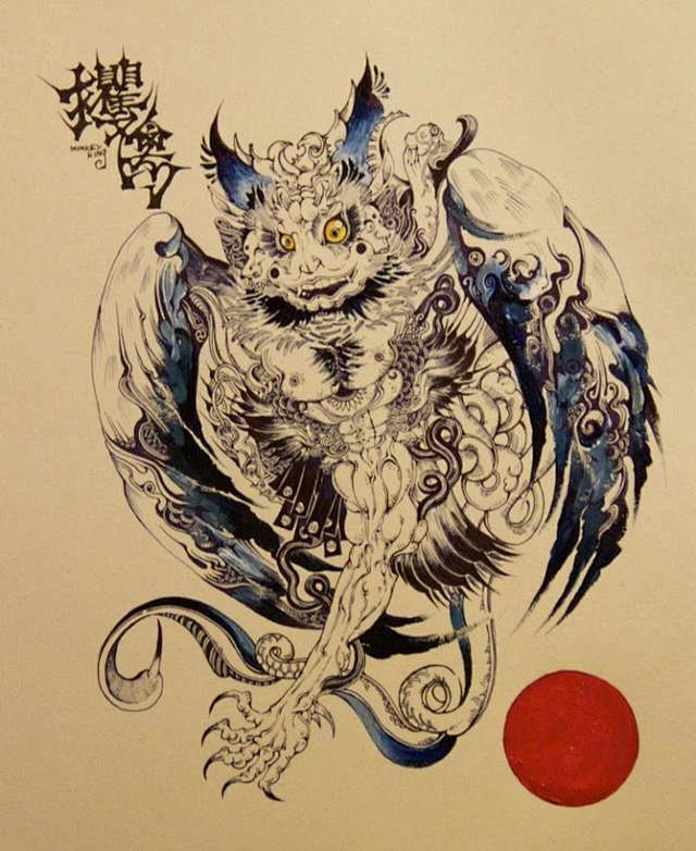 山海经异兽图谱西山经篇