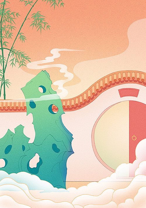 国潮风配色练习