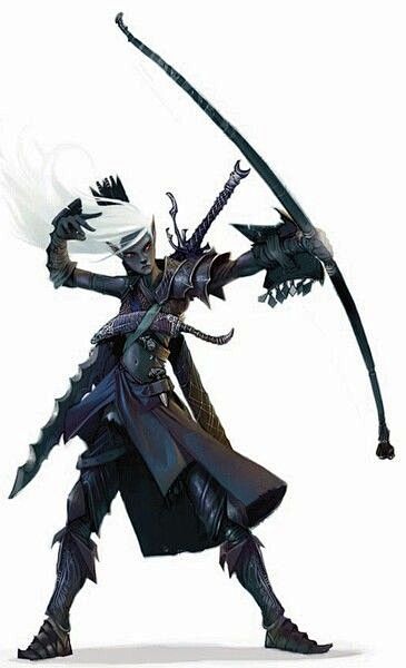 卓尔精灵弓箭手