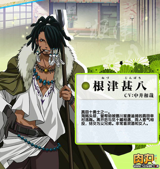 brave10真田十勇士人物介绍