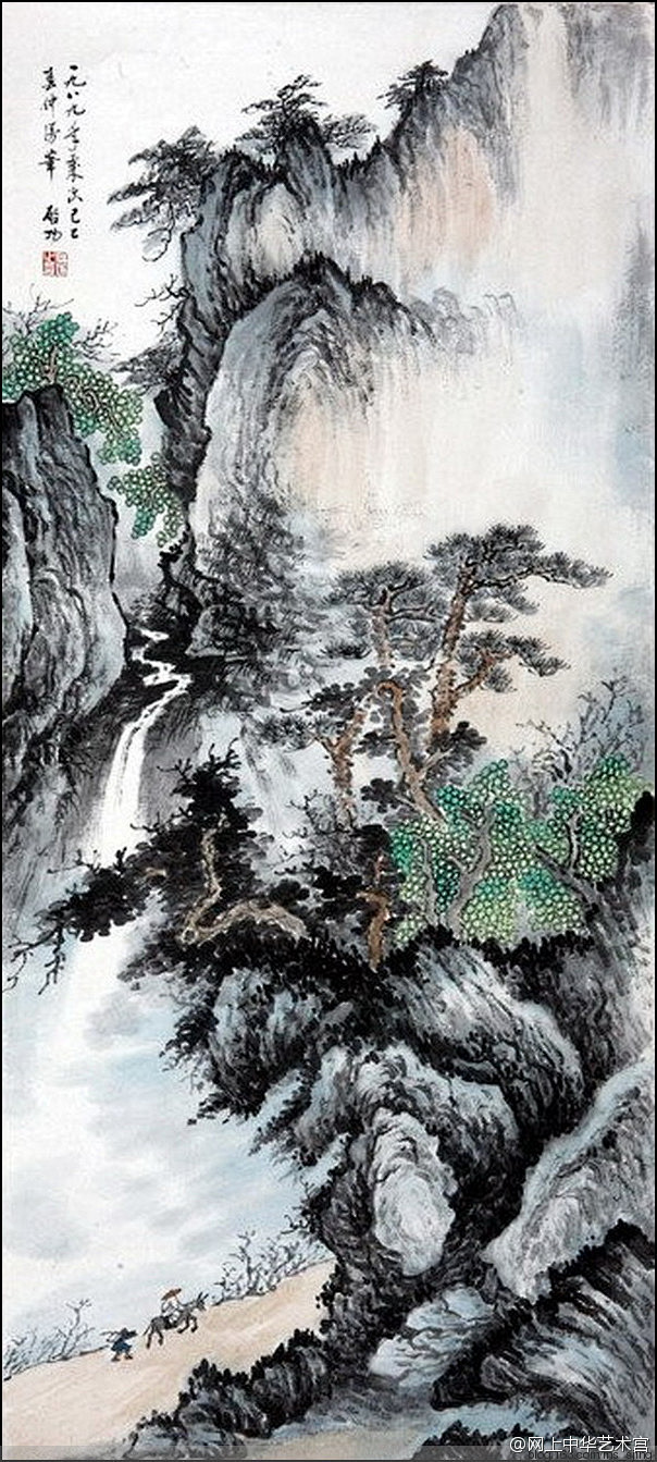 颖cheng潮尚lin域从秋逸雅转采于2014-08-05 15:59:56启功《写意山水
