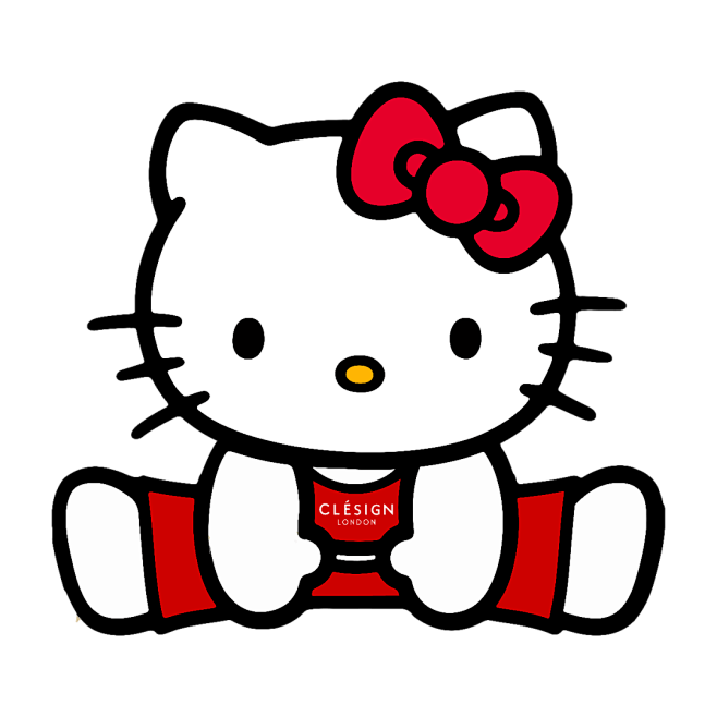 聯名款瑜伽墊隨處可見的hellokitty圖案一條hellokitty聯名款瑜伽墊