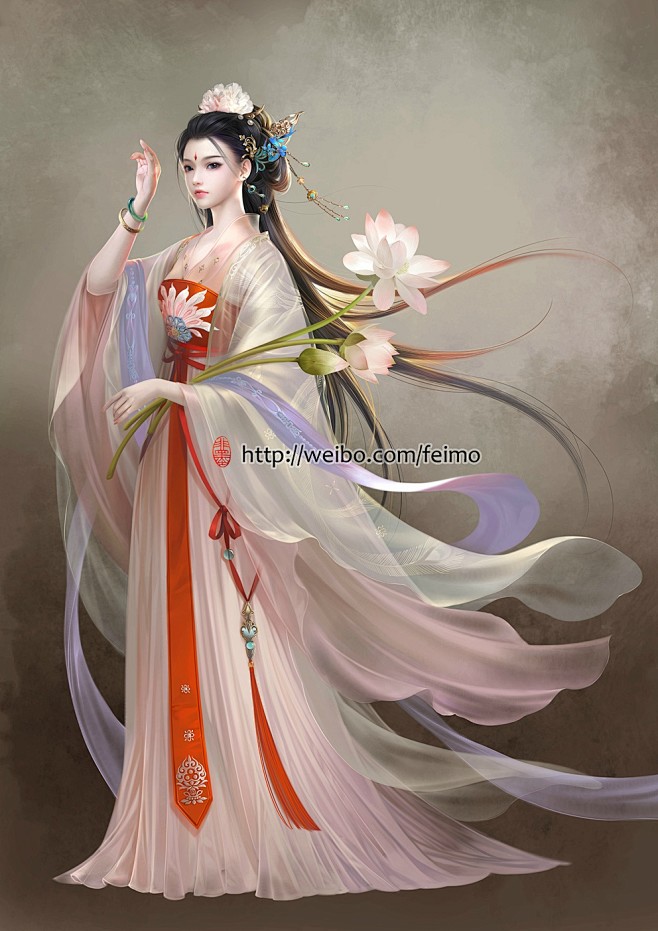 古风美人作者非墨