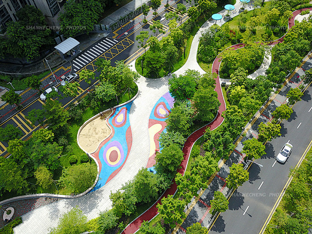 文科设计深圳龙华民治街心公园景观设计赏析口袋公园t202134率叶插件