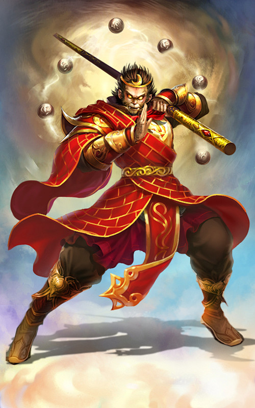 惟我独仙人物:孙悟空
