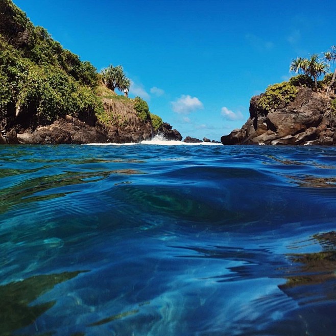 大自然實拍水海湖