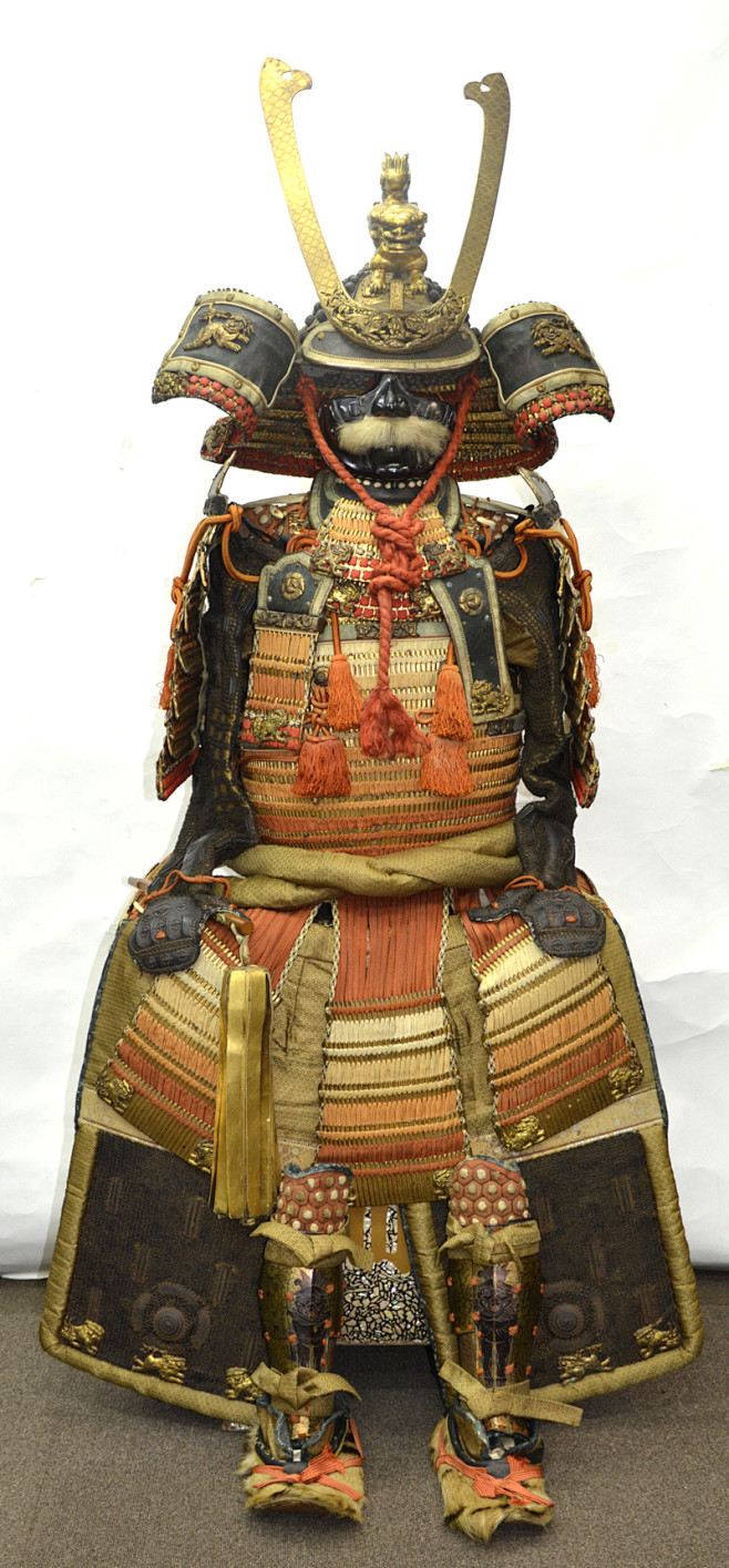 东方系列实拍日本古装武器装备刀枪棍棒防具