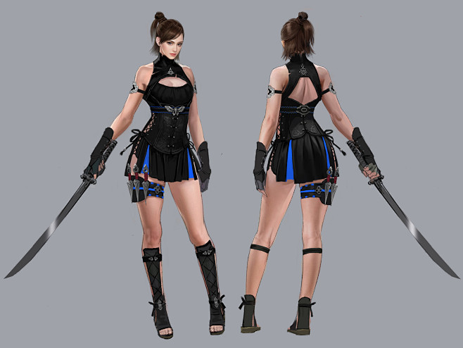 女刺客lunjie女刺客