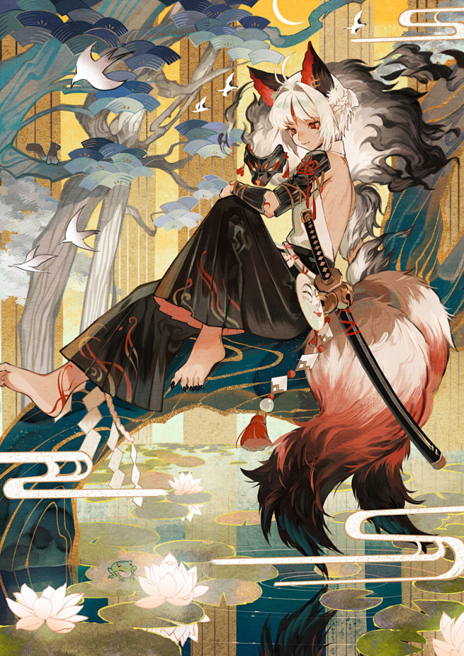 阴阳师阴阳师百闻牌百鬼异闻录まとめ壶也的插画