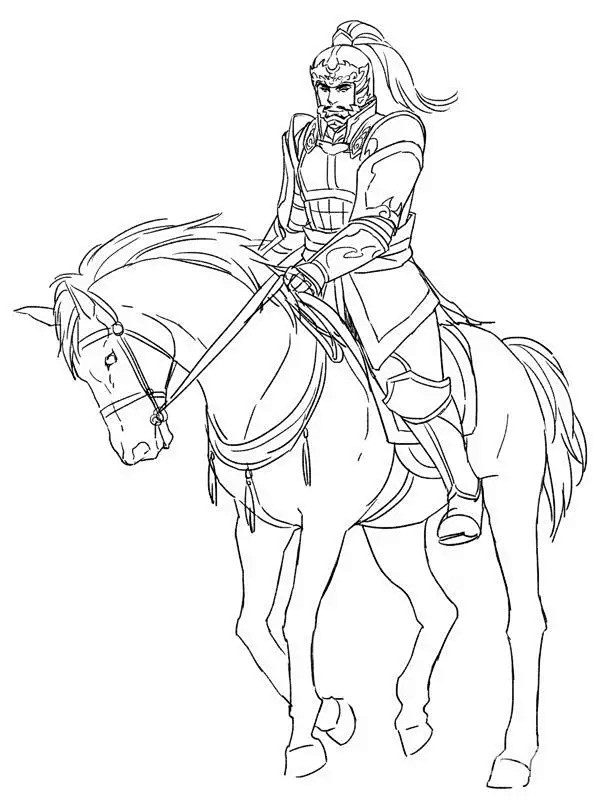绘画参考骑马参考你向往武侠军事小说里的骑马英雄吗