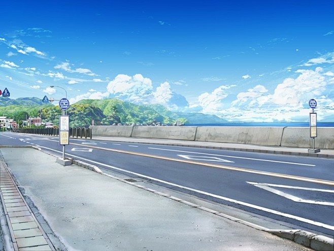 二次元动画场景背景原画299