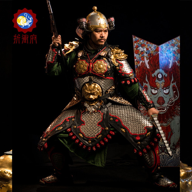 中式摆件铠甲唐甲鱼鳞甲盔甲-淘宝网d_元素_盔甲,皮甲,轻甲安然熊同采