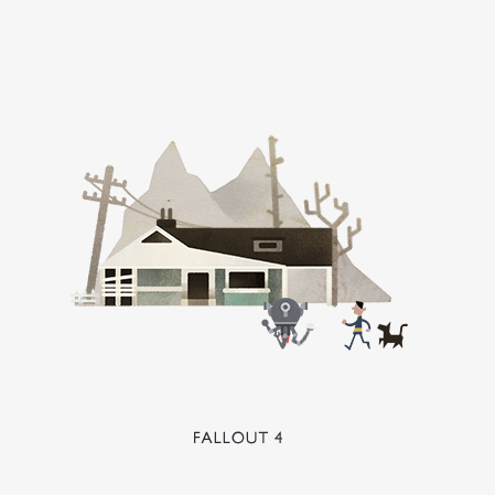 856匠心课堂c4d动态gif风格场景模型建模设计参考图