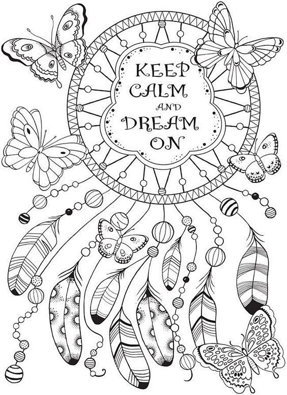 dreamcatchercoloringpagedoverpublications