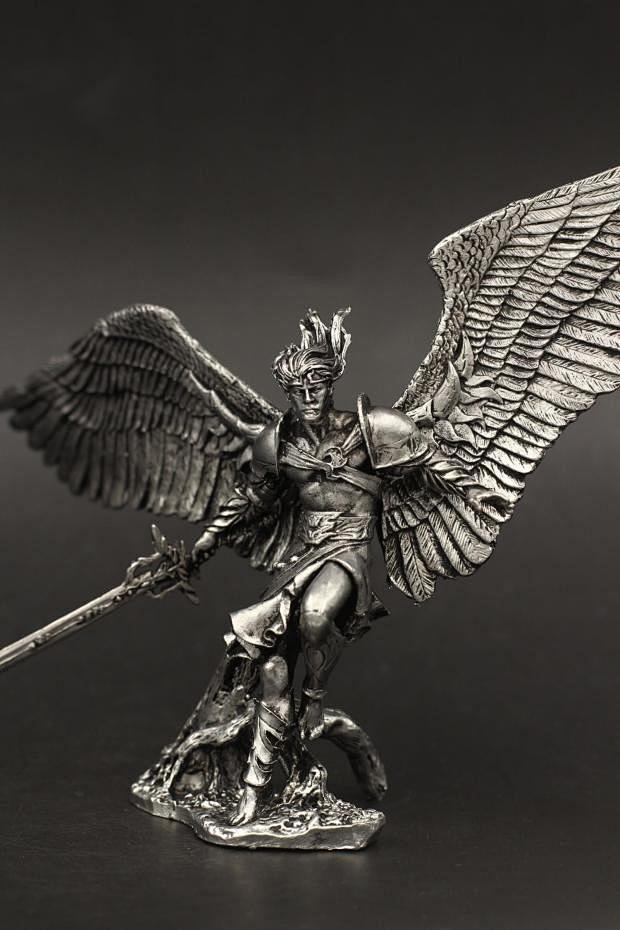 13060mm锡金属魔幻兵人模型守护天使救赎之翼淘宝网