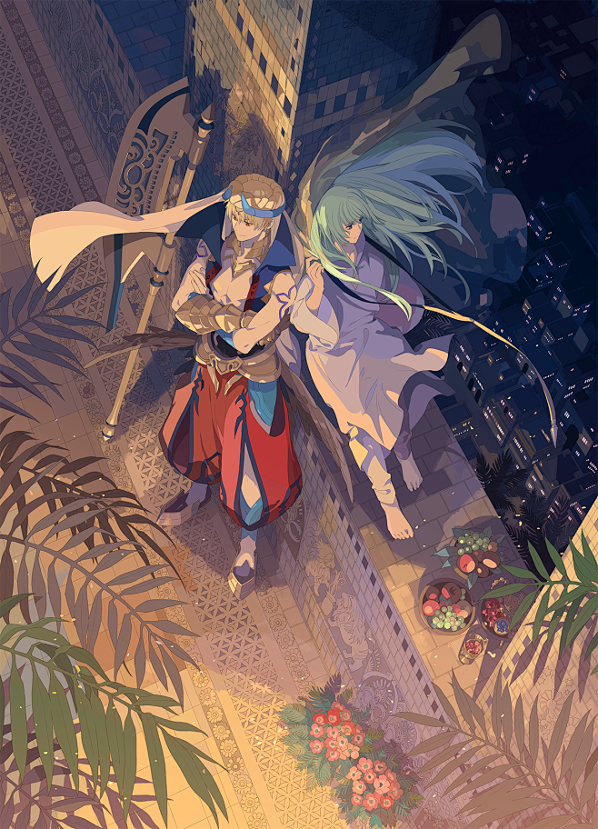 fategrandorder闪恩吉尔伽美什恩奇都