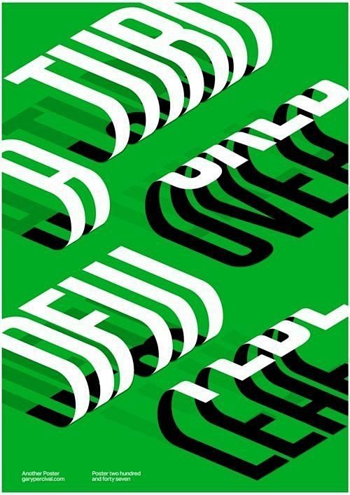 绿色系海报设计主动设计米田整理