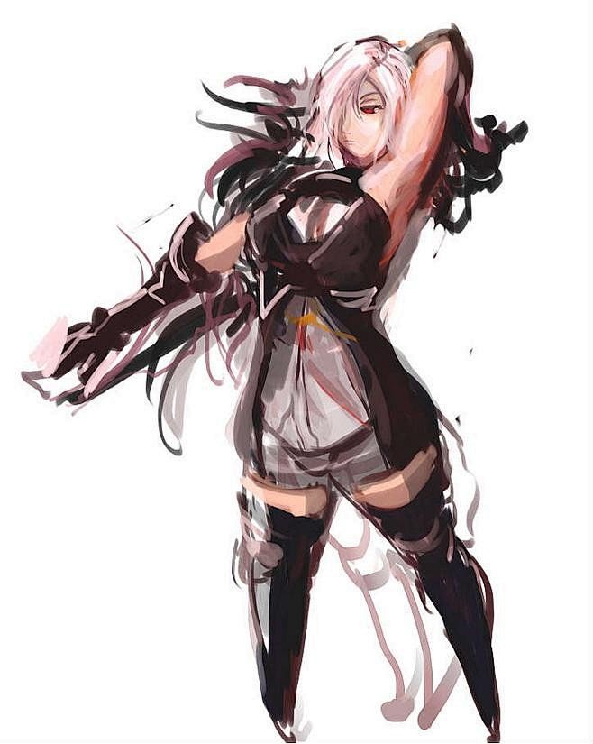 大转移后dnf原画鉴赏女骑士如此凶猛dnf地下城与勇士多玩游戏网