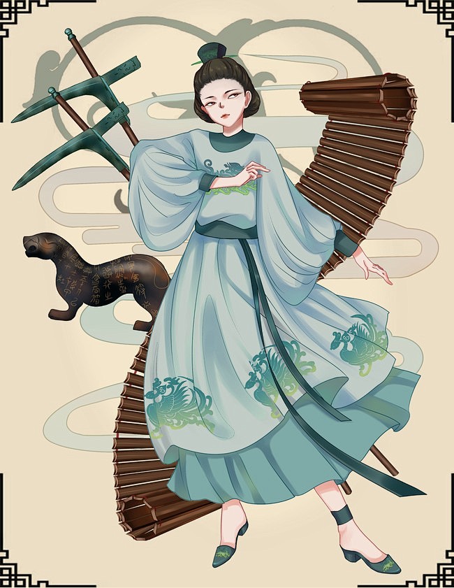 中国历史朝代拟人主要选取的是比较有代表性半次元acg爱好者社区