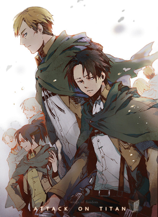 18:10:21兵长,进击的巨人,兵长【进击的巨人】团兵赛高朝时静安同采自