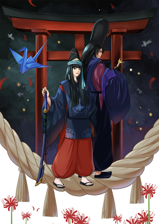 赖光与晴明仁王2同人