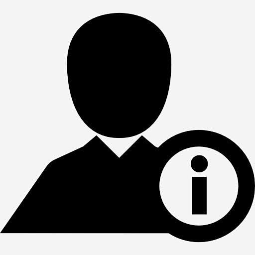 个人信息界面符号图标